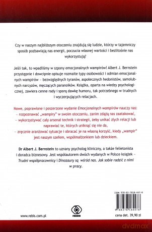 Emocjonalne wampiry w pracy - Albert J. Bernstein [KSIĄŻKA]