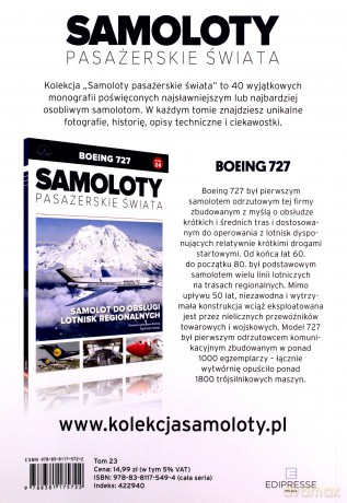 Iljuszyn ił-18. Samoloty Pasażerskie Świata (Tom 23) [KSIĄŻKA]