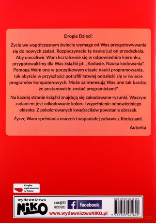 Kodusie nauka kodowania część 2 - Elżbieta Dędza [KSIĄŻKA]