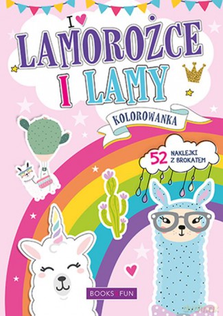 Lamorożce kolorowanka [KSIĄŻKA]