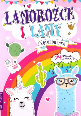Lamorożce kolorowanka [KSIĄŻKA]