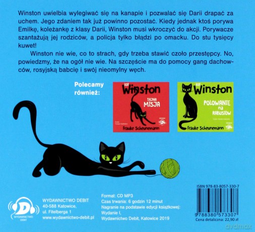 Mruczący agent. Kot Winston - Frauke Scheunemann [AUDIOBOOK]