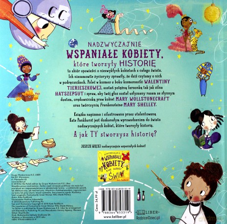 Nadzwyczajnie wspaniałe kobiety, które tworzyły historię - Kate Pankhurst [KSIĄŻKA]