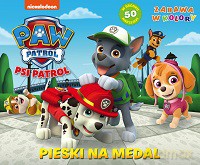 Pieski na medal. Zabawa w kolory Psi Patrol [KSIĄŻKA]