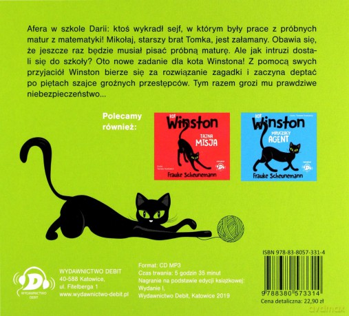 Polowanie na rabusiów. Kot Winston - Frauke Scheunemann [AUDIOBOOK]