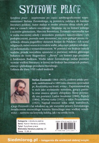 Syzyfowe prace - Stafan Żeromski [KSIĄŻKA]