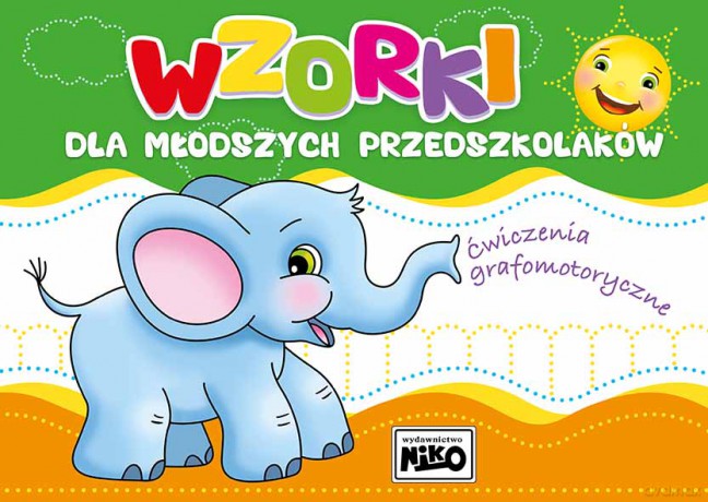 Wzorki dla młodszych przedszkolaków. Ćwiczenia grafomotoryczne [KSIĄŻKA]