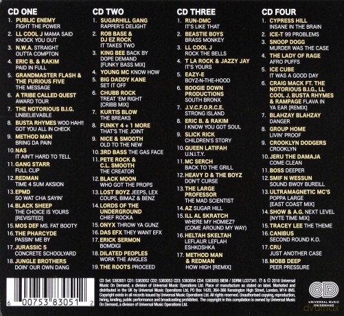 Hip-Hop The Golden Era 1979-1999 [BOX] [4CD]