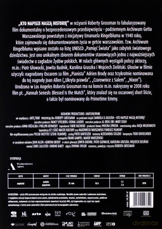 Kto napisze naszą historię [DVD]