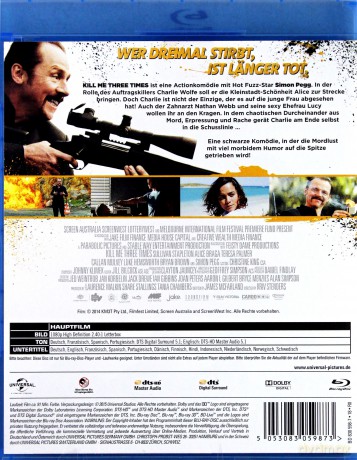 Kill Me Three Times [Blu-Ray]