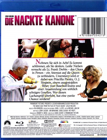 The Naked Gun (Naga Broń) [Blu-Ray]