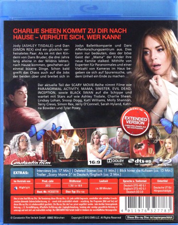 Scary Movie 5 (Straszny Film 5) [Blu-Ray]