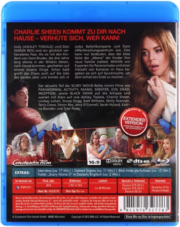 Scary Movie 5 (Straszny Film 5) [Blu-Ray]
