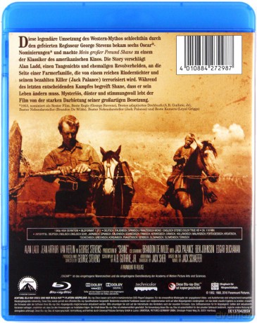 Shane (Jeździec znikąd) [Blu-Ray]