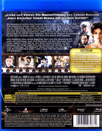 Anna Karenina [Blu-Ray]