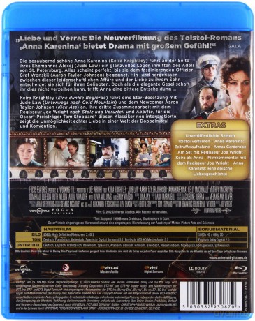 Anna Karenina [Blu-Ray]