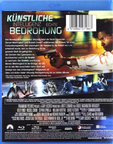 Virtuosity (Zabójcza Perfekcja) [Blu-Ray]