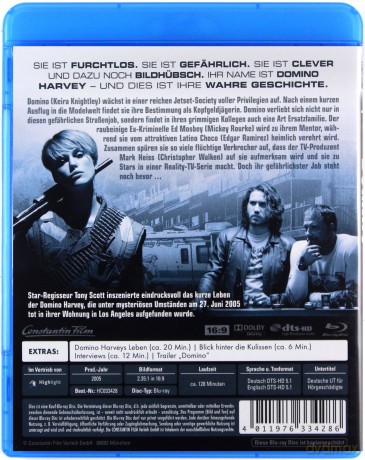 Domino - Live fast, Die young [Blu-Ray]