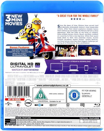 Minionki [Blu-Ray]