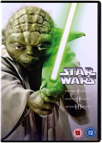 Star Wars: The Prequel Trilogy (Episodes I-III): The Phantom Menace / Attack of the Clones / Revenge of the Sith (Gwiezdne Wojny Epizod I-III: Mroczne widmo / Atak klonów / Zemsta Sithów) [3DVD]