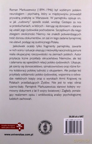 Cudowne ocalenie. Wspomnienie o przetrwaniu Zagłady - Roman Markuszewicz [KSIĄŻKA]
