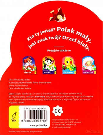 Kto ty jesteś? Polak mały - Władysław Bełza [KSIĄŻKA]