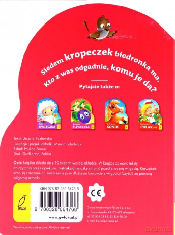 Miła biedronka - Urszula Kozłowska [KSIĄŻKA]