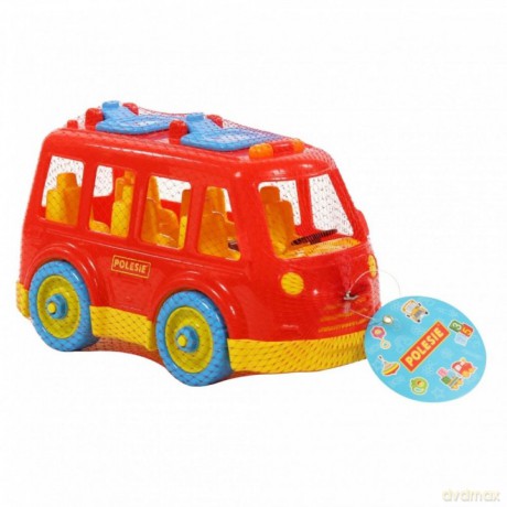 Autobus do skręcania w siatce