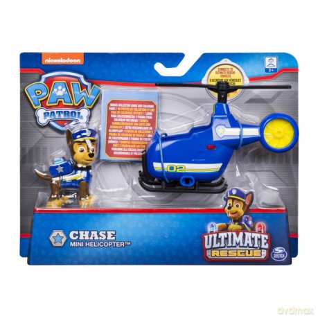 Figurka z mini pojazdem Psi Patrol - Chase [FIGURKA]