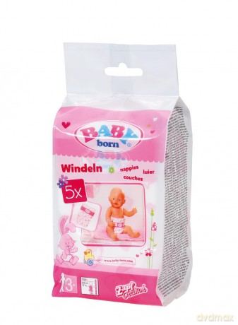Pieluchy dla Baby Born 5-pak