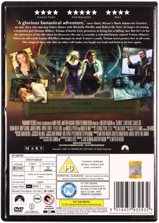 Stardust (Gwiezdny Pył) [DVD]