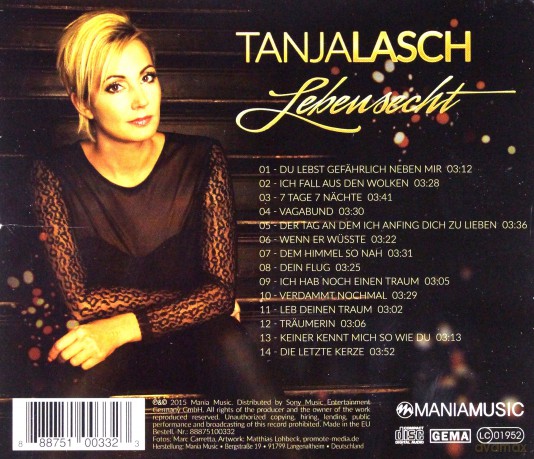 Tanja Lasch: Lebensecht [CD]