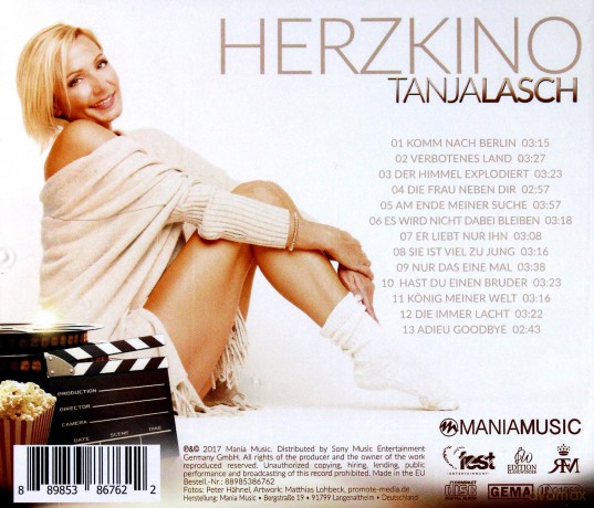 Tanja Lasch: Herzkino [CD]