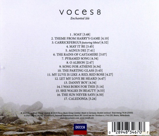 Voces 8: Enchanted Isle [CD]