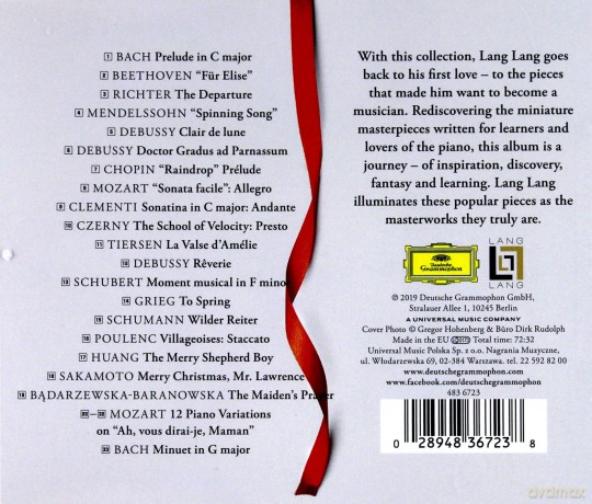 Lang Lang: Piano Book (PL) [CD]