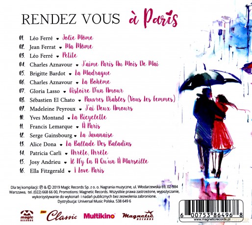 Rendez Vous A Paris [CD]