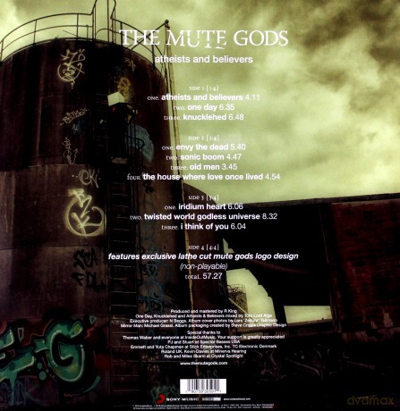The Mute Gods: Atheists And Believers [2xWinyl]+[CD]