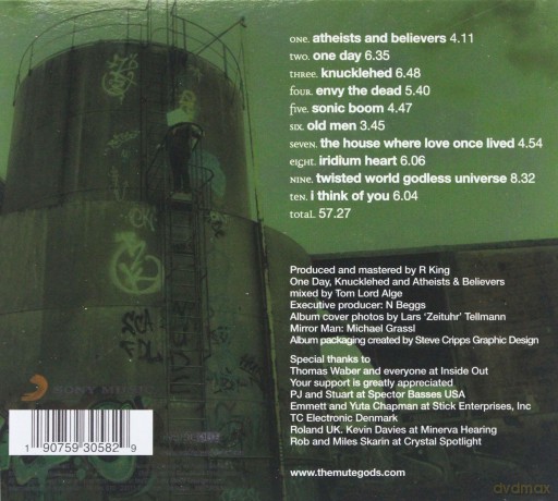 The Mute Gods: Atheists And Believers (Limited) (digipack) [CD]