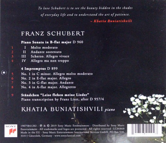 Khatia Buniatishvili: Schubert [CD]