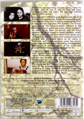 John Lennon: Plastic Ono Band [DVD]