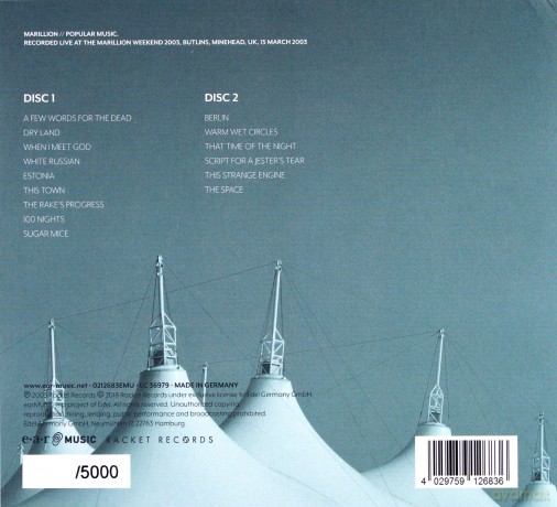Marillion: Popular Music (digipack) [2CD]