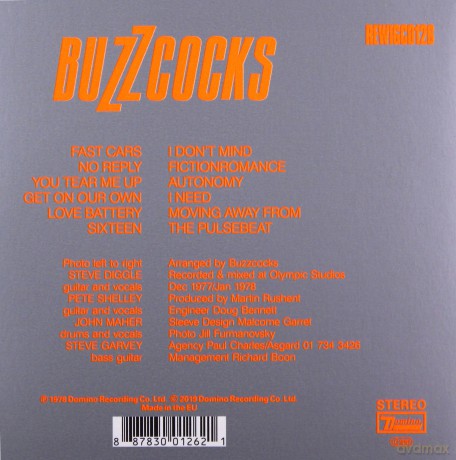 Buzzcocks: Another Music In A Different Kitchen [CD]