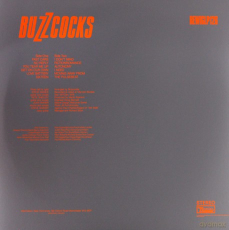 Buzzcocks: Another Music In A Different Kitchen (Deluxe) (Silver) [Winyl]