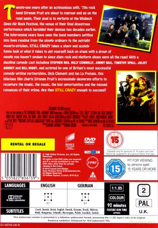 Still Crazy (Szalona kapela) [DVD]