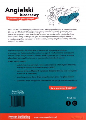 Angielski biznesowy w ćwiczeniach gramatycznych - Katarzyna Janda [KSIĄŻKA]