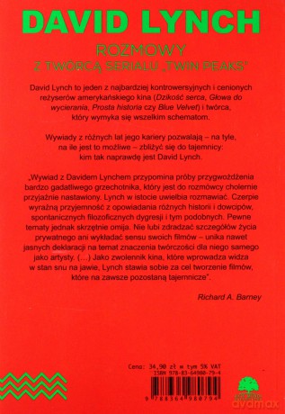 David Lynch. Rozmowy - David Lynch, Richard A. Barney [KSIĄŻKA]