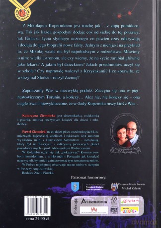 Droga do gwiazd. Opowieść o Mikołaju Koperniku - Katarzyna Ziemnicka, Paweł Ziemnicki [KSIĄŻKA]+[DVD]