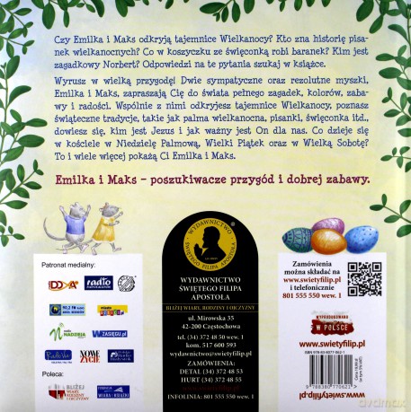 Emilka i Maks na tropie Wielkanocy - Ireneusz Korpyś, Anna Wiśnicka [KSIĄŻKA]