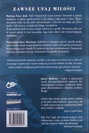 Gdyby ulica Beale umiała mówić - James Baldwin [KSIĄŻKA]