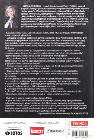 Pan od poezji. O Zbigniewie Herbercie - Joanna Siedlecka [KSIĄŻKA]